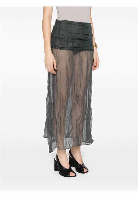 mae long skirt woman dark grey PALOMA WOOL | UO3404209